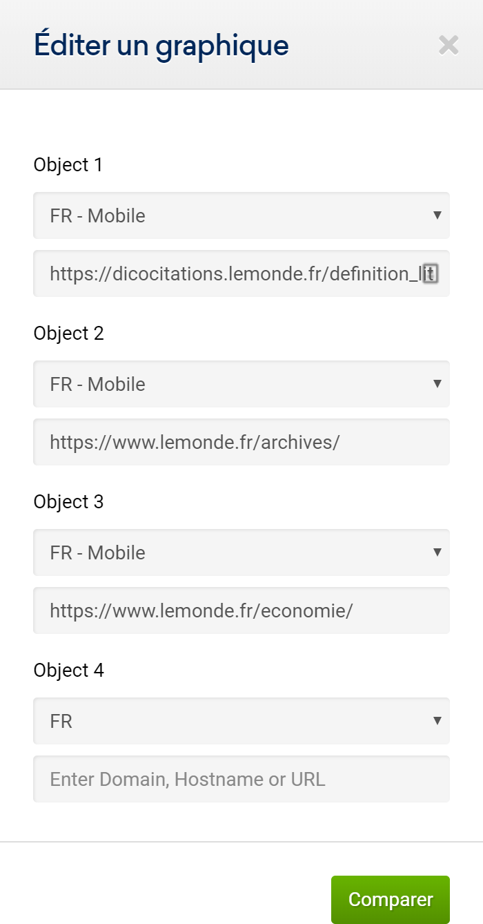 Comparer des répertoires