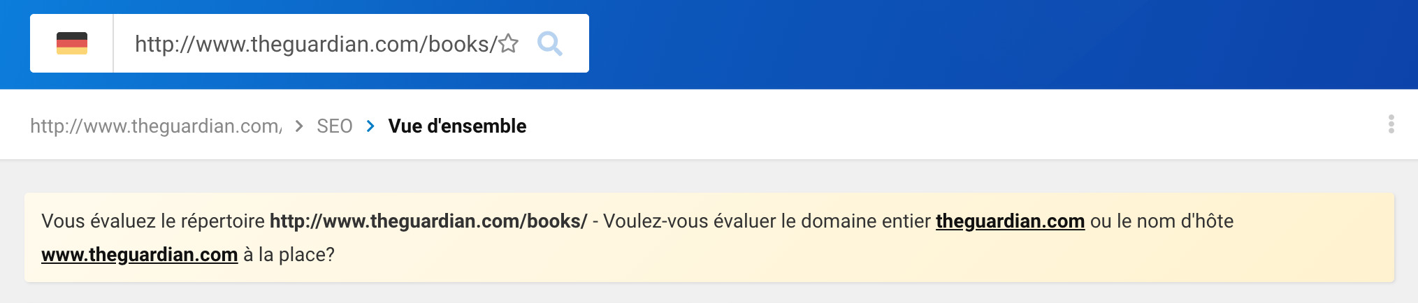 Quelle Est La Difference Entre Une Url Un Domaine Un Sous Domaine Un Nom D Hote Etc Sistrix