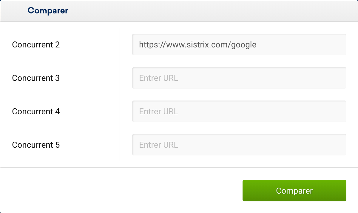 sistrix-compare-urls