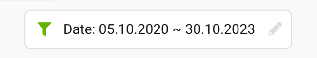 Modifier les dates de l'analyse dans la section Changement ranking