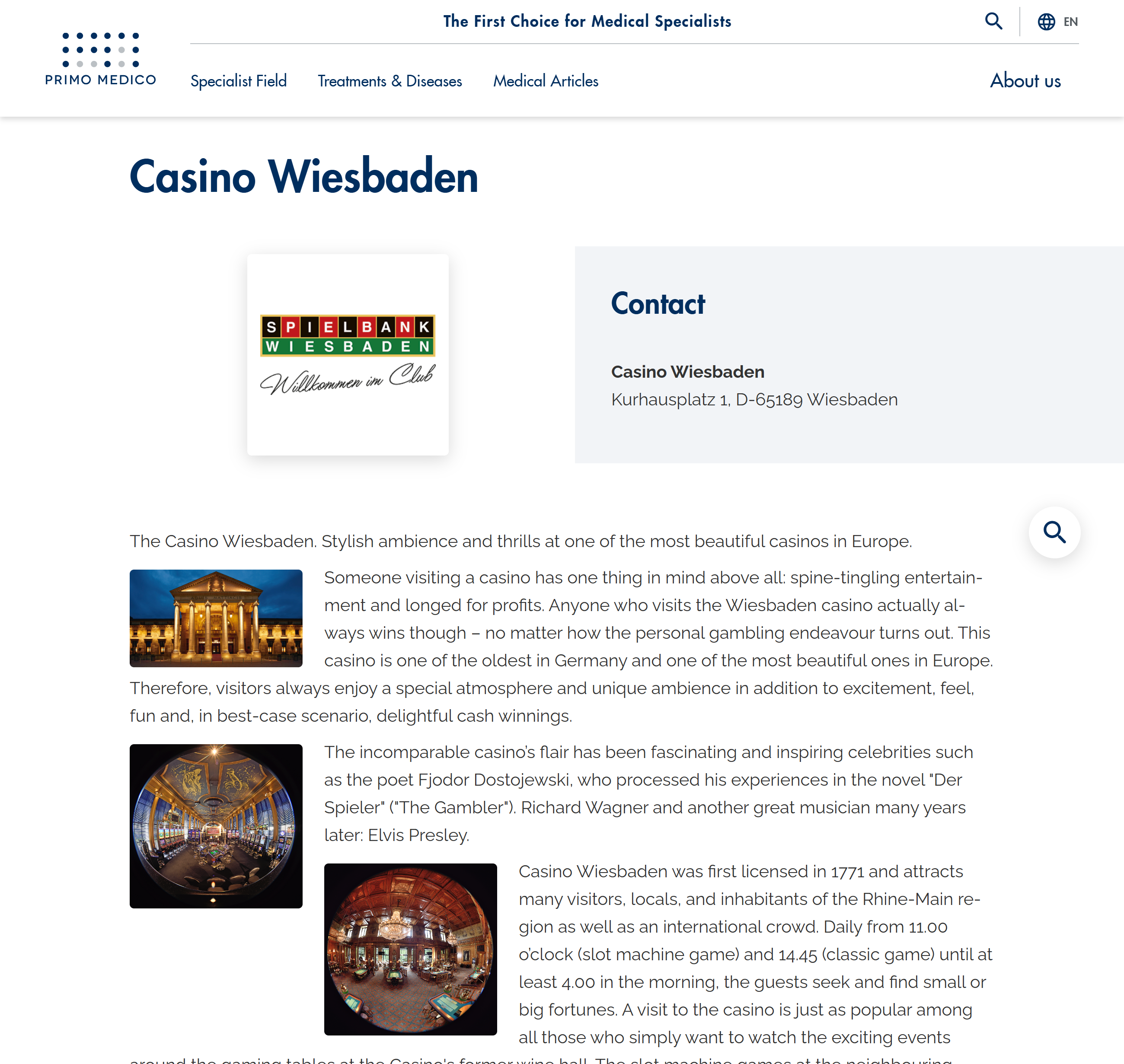Détournement éditorial : exploitation de la visibilité de Primomedico à des fins non médicales